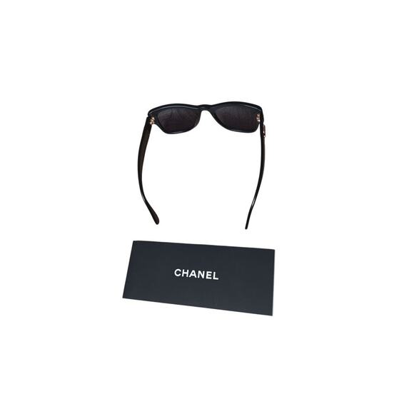 Chanel Sunglasses 02462 90405 Black CC Logo Italy w Box Authentic Designer main image 10